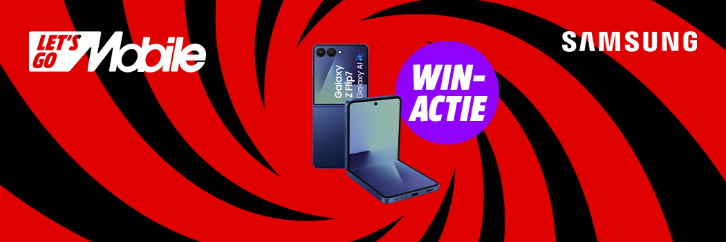 Win een Samsung Galaxy Z Flip7
